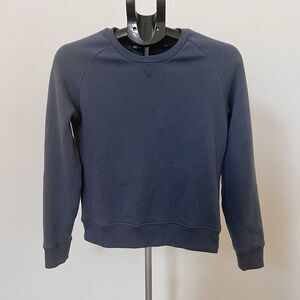 Travis Mathew Crew Neck Pullover Sweatshirt Size Small Blue EUC Soft Classic